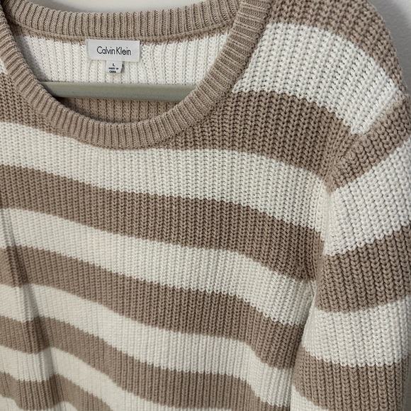 Calvin Klein Striped Sweater - Picture 2 of 5